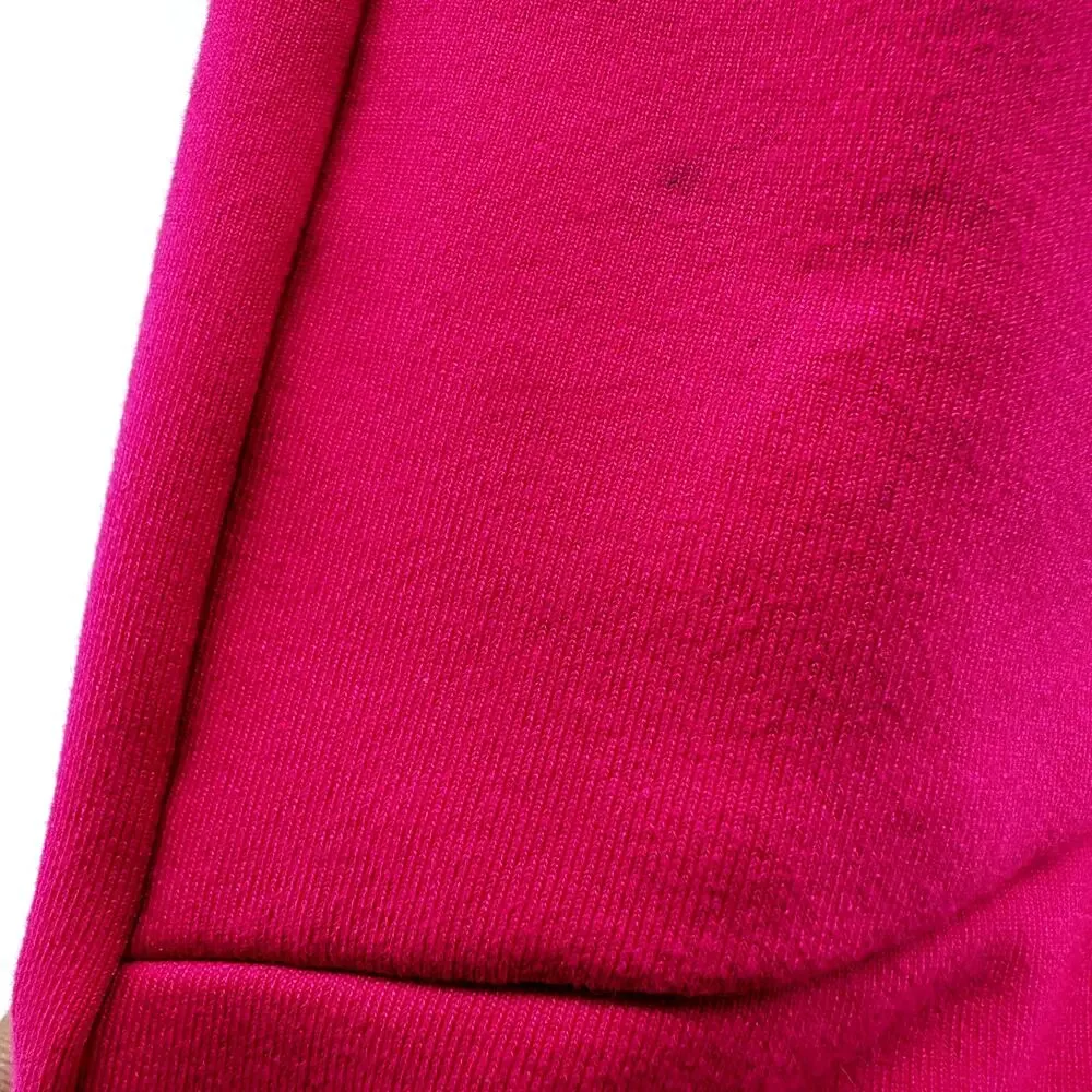 Alo Yoga 7/8 High-Waist Checkpoint Legging Drawstring Cropped Hot Pink Medium